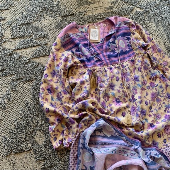 New Boho Gypsy Floral Maxi Portobello Road Dress - Picture 7 of 8